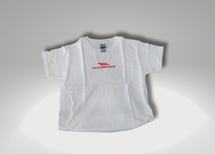 T-Shirt McCormick blanc – Enfant